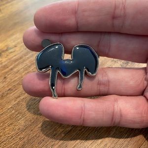 Disney Black Melting Mickey Mouse Ears Pin *Limited Edition* VERY RARE*